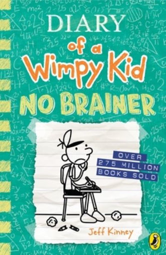 Picture of DIARY OF A WIMPY KID NO BRAINER HARD BACK